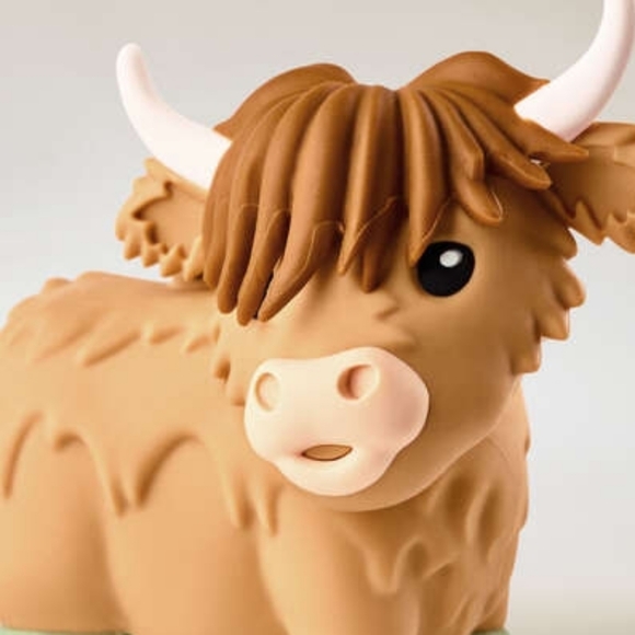Bath & Body Works Highland Cow Keychain Pocketbac Holder SOLDOUT EVERYWHERE - Picture 8 of 9